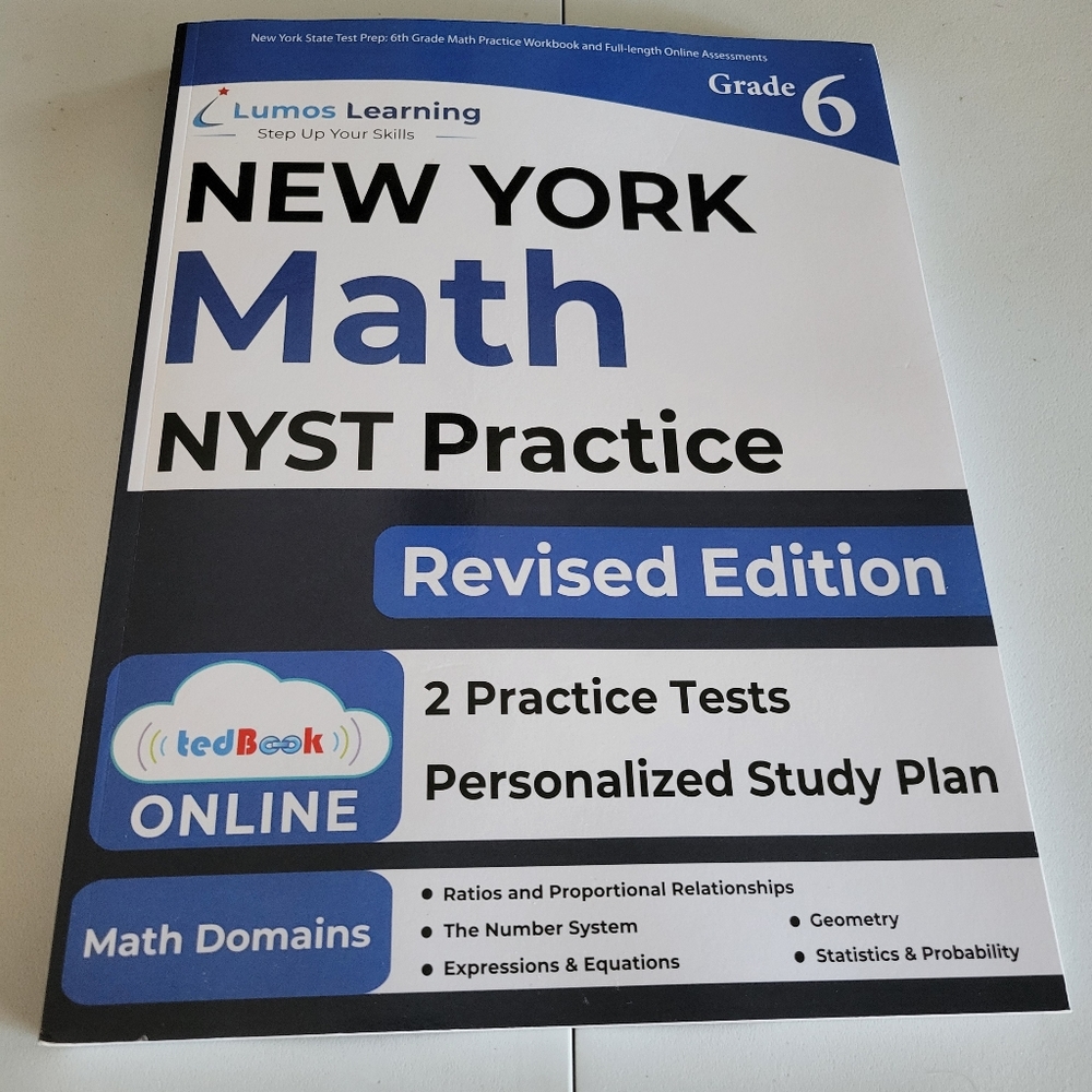 New York State Test Prep: 6th Grade Math NYST Practice Workbook Revised Edition